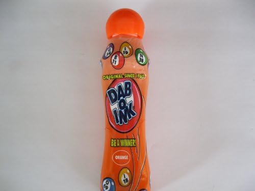 3oz Dab-O-Ink Orange Bingo Dauber