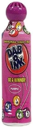 Dab-O-Ink 1.5oz Mini Tip Purple Bingo Dauber