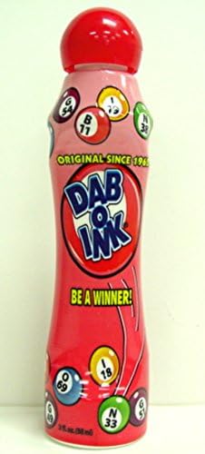 Dab-O-Ink Bingo Dauber - Red - 3oz