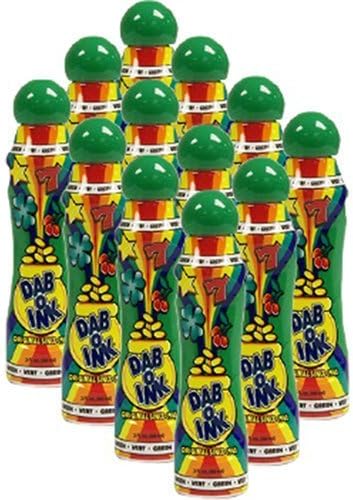 Dab-O-Ink One Dozen 3oz Bingo Dauber (Standard Green)