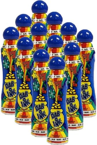 Dab-O-Ink One Dozen 3oz Blue Bingo Dauber