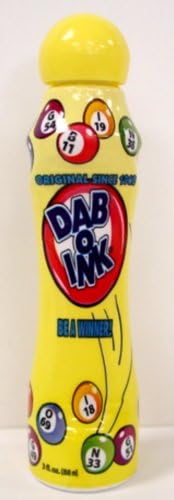 Dab-O-Ink Yellow Bingo Dauber 3 Oz.